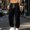 Black, variant on Mens Big & Tall Baggy Joggers Sweatpants Fleece, Tapered Leg Bootcut Cotton Elastic Waist Drawstring Harem Pants, Workout Running Casual Golf Pants for Fall Winter Size 5XL Khaki