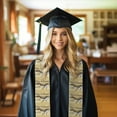 thumbnail image 6 of Fotbe We Live for Adventure Printed Class of 2024 Graduation Stole, 6 of 7