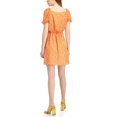 thumbnail image 2 of French Connection Women Etta Kiss Print Dress Neon Orange Size 10, 2 of 4