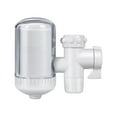 thumbnail image 2 of ESULOMP Faucet Mount Filter System,Complete Faucet Mount Water Filter System for Tap Water,Reduces 99% of Lmpurities,Crisp,Great-Tasting Filtered Water Purifier,White, 2 of 6