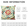 thumbnail image 5 of BANET Chinese Classical Style Three-Dimensional Pattern Cushion Cover Sofa Living Room Decoration Bed Printed Square Throw Pillow Cover White, 5 of 5