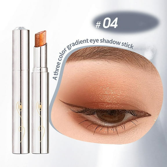 Hauiodp The 3-color Eye Stick Is Water-proof And Not Easy To Fall Off It Is Suitable For Novices And Lazy Eyes 3-color Eye Pen