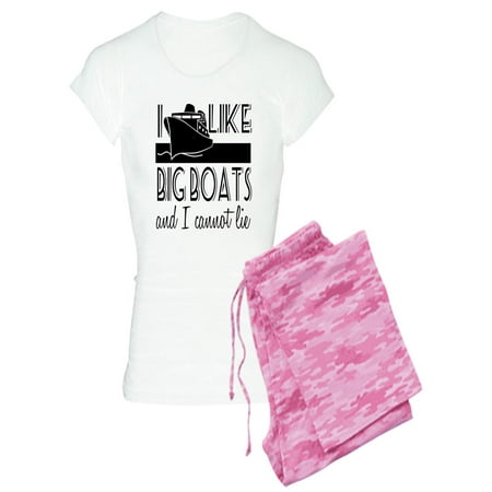 

CafePress - I Like Big Boats - Women s Light Pajamas