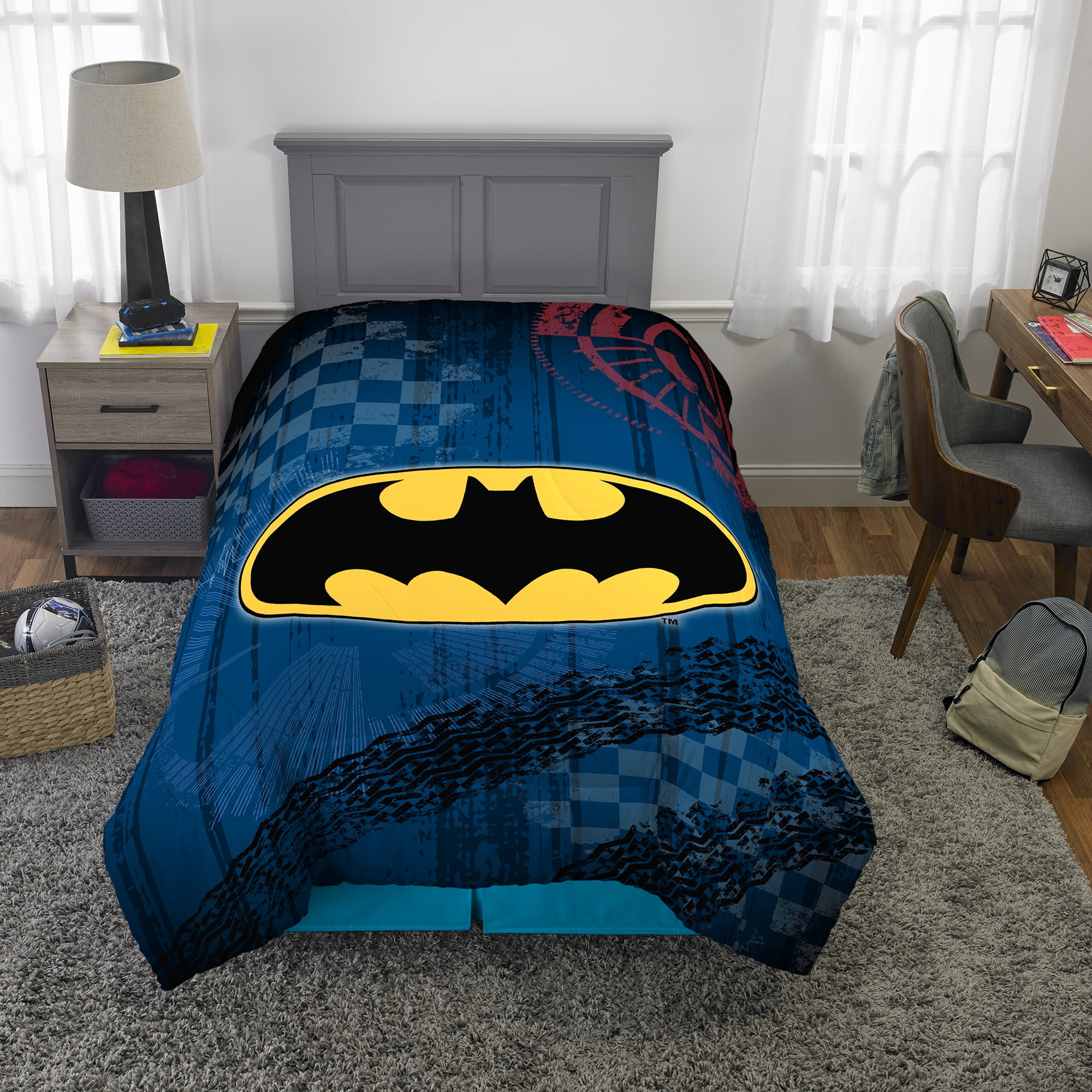 Details about   DC Comics Batman 4 Piece Kids Child Teen Full Size Sheet Set NEW Microfiber 