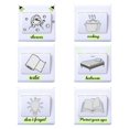 thumbnail image 2 of Etiqueta luminosa CHAO Etiqueta de la pared PVC Decoraciones removibles impermeables, 2 of 5