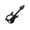 Black, variant on Guitar Mini Multifunctional Tool Card , Multi Screwdriver In One, Mini Multifunctional Tool Card Portable Wrench Bottle Opener Combination Outdoor Tool Card