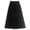 🔥 Black, variant on USSUMA Pit-Striped Mesh Pleated Midi Skirt Ice Silk A-Line High Waist Full Flare Mid-Length Pleated Mesh Fabric Lined Elastic Waistband For Casual Weddings Parties Summer