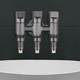 thumbnail image 5 of Xecvkr Stainless Steel Inlet 3 Way Faucet Compact Water Control Diverter Rust Leak Proof Bathroom Kitchen Universal Easy Install 1 Set, 5 of 5