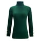 thumbnail image 4 of Suéter de cuello alto para mujer, suéter de punto de manga larga con botones de color liso, suéter base, suéter de cuello alto, suéter de poliéster para mujer, 4 of 5