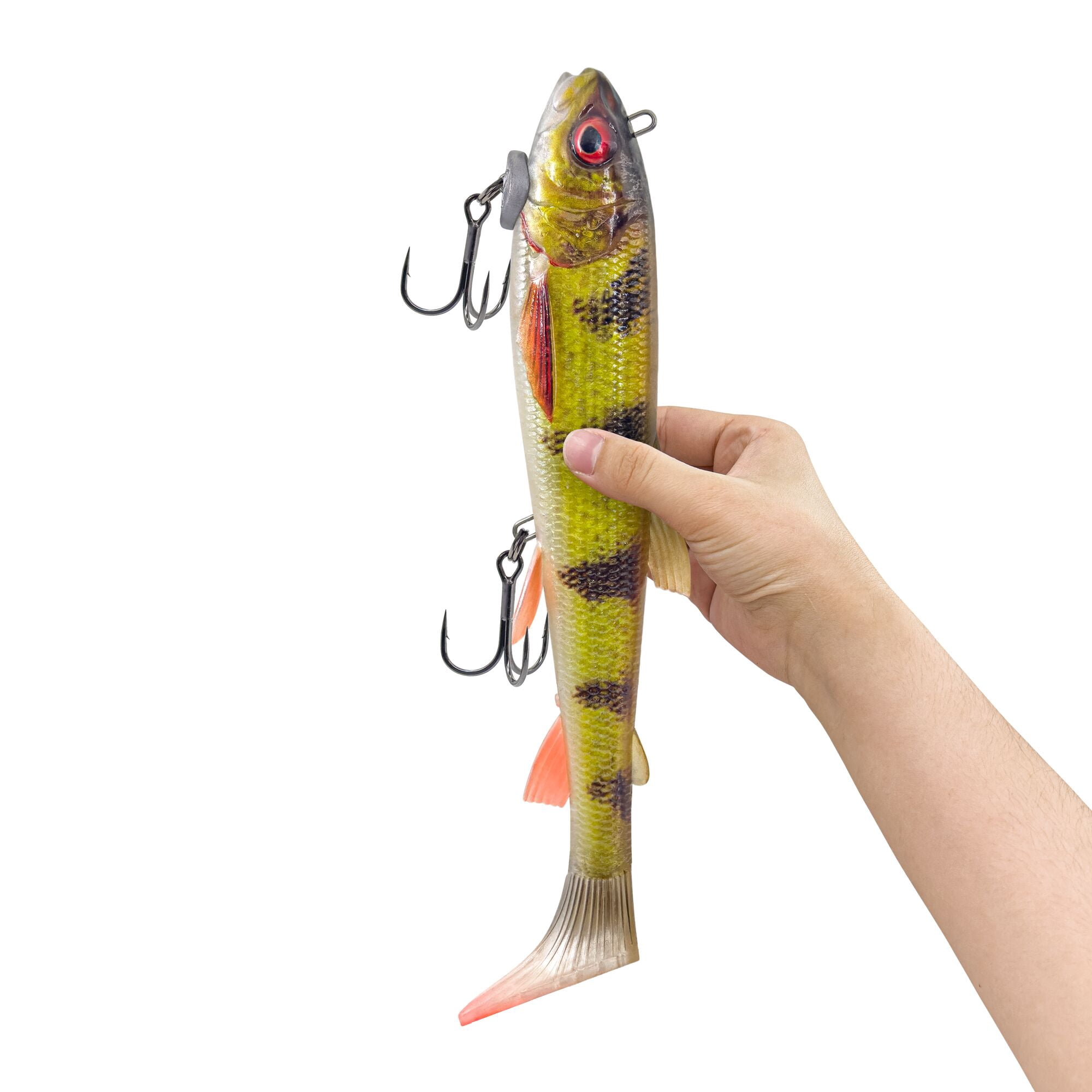 Savage Gear 3D Fishing Lure, 13 in, Walleye (1-count)