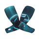 thumbnail image 1 of Fotbe Vintage Blue Pattern Whale Mangas para Brazos con Protección Solar UV- Cubrebrazos para Tatuajes – Mangas Deportivas Refrigerantes UPF 50 para Hombre y Mujer, 1 of 7