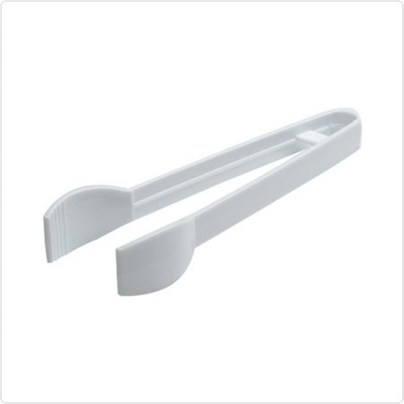 

White 7 Inch Plastic Tong 48/PK