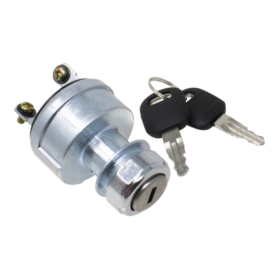 "Heavy-Duty Ignition Starter Switch with 2 Keys - Compatible with Multiple Equipment Models (Part #9G-7641)"