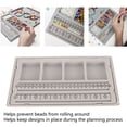 thumbnail image 4 of Bead Design Mat, Durable DIY Easy To Use Necklace Beading Board Position Markers  For Jewelry Making, 4 of 8