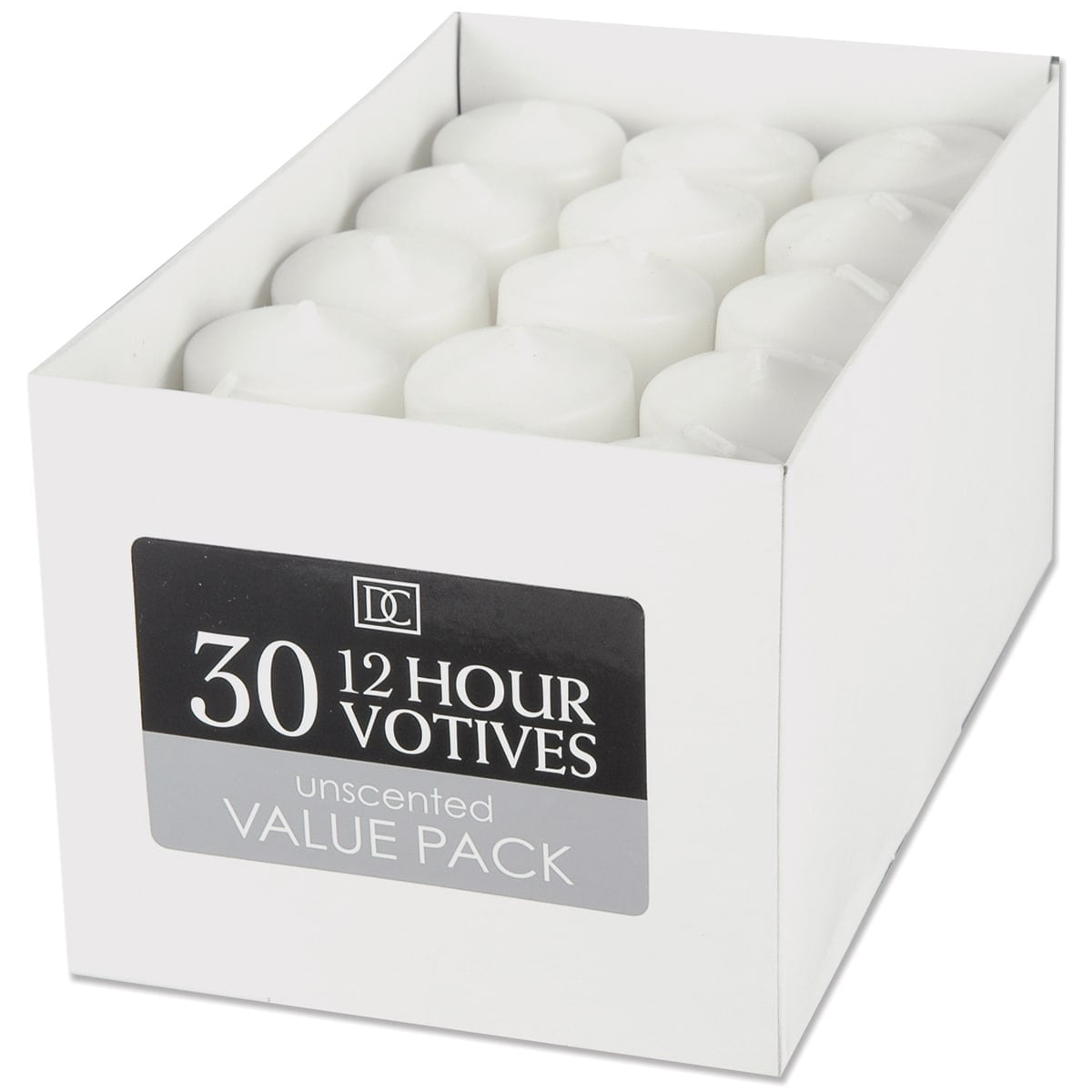Darice Unscented Taper Candles 12/" 2//Pkg-Ivory