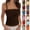 Blackish Green, variant on VJGBEGW Womens Crop Tube Tops Cute Strapless Bandeau Summer Going Out Sleeveless Backless Trendy Clothes Blackish Green L