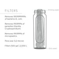 thumbnail image 2 of Peak Series Collapsible Water Filter System - 1L for Hiking, Camping, Travel, and More, 2 of 6