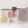 thumbnail image 4 of Lume Wear Wall Mounted Swivel Towel Bar a Bathroom Towel Rod with Swing Arm for Kitchen and Bathroom. a Folding Space Saving Towel Rack That Is a Hanger Holder Organizer, 4 of 6