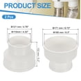 thumbnail image 2 of Uxcell Duct Reducer, Pipe Increaser Adapter Ducting Airflow Tube Pipe Fitting 6" to 4", 2 of 6