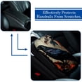 thumbnail image 5 of Crow 12.5x8.2 Inch Armrest Cover Car Armrest Pad Soft Comfortable Furry Printed, 5 of 6