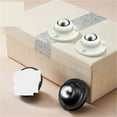 thumbnail image 2 of 4PCS Self-Adhesive Caster Wheels 100KG Heavy Duty Stainless Steel Universal Pulley 360° Rotation Furniture Cabinet Rollers ,Reliable, 2 of 6