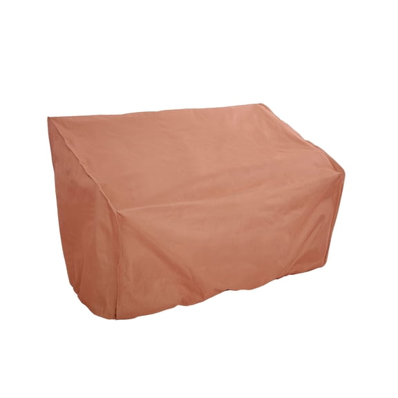 Hoan BBQ All-Weather Loveseat Cover, Universal Waterproof Taupe Protector