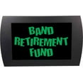 thumbnail image 3 of AMERICAN RECORDER - "Band Retirement Fund" LED Lighted Sign with Pole Clamp Kit, 3 of 10