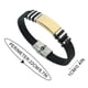 thumbnail image 3 of Fiudx Pulsera de Titanio, Pulsera para Mejorar La Salud, Banda Magnética para Aliviar La Insuficiencia, Soporte Metabólico de Acero y Titanio, Ayuda para Reducir El Estrés, Regal de Moda para Hombres, 3 of 7