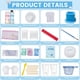 thumbnail image 2 of Kit Squishy Vivresina de Goma Flexible Transparente Taba 500 ml, 2 of 7