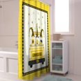 thumbnail image 6 of Shower Curtains Truck With Gnomes Bee Bath Curtain Yellow Buffalo Check Plaid Waterproof Bathroom Shower Curtain Set with Hooks Decoration 72 x 84 Inches, 6 of 7