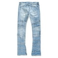 thumbnail image 5 of Baggy Jeans for Men Stretch Stacked Ripped Patch Denim Pants Streetwear Solid Color Trousers Vintage Workwear Classic Jeans Trousers, 5 of 6