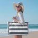 thumbnail image 3 of Beach Bag, Swimming Bag, Waterproof Beach Bag, Swimming Pool Bag, Beach Bag, Shopping Bag, Foldable-QQ, 3 of 5