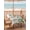 Grass Green, variant on Blue Grey Eucalyptus Outdoor Tablecloth - 54x80 Inch Rectangle Dining Table Cover, Farmhouse Weeping Leaves on Linen Waterproof Outdoor Table Cloth with Umbrella Hole & Zipper for Picnic/Patio/Party