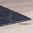 thumbnail image 6 of Personalized Planet 27x18 Grand Pups Spoiled Here Doormat with Custom Personalization Printed on Gray Rectangular 1/4” Thick Non Slip Mat for Kitchen Hallway Deck or Porch, 6 of 6