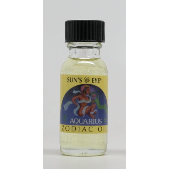 Suns Eye Aquarius Herbal Fragrance Oil - 1/2 Ounce Bottle