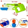 thumbnail image 2 of Lelaffet Super Water Gun Soaker Squirt Pool Shooters Beach Blaster Toys for Outdoor Activity 2 Pack Set Easter Gift, 2 of 4