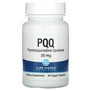 PQQ, Pyrroloquinoline quinone, 20 mg, 60 Veggie Capsules