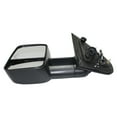 thumbnail image 4 of KarParts360 For GMC Sierra 2500 HD/3500 HD 2015 16 17 18 2019 Door Mirror Driver Side | Textured Black Power Foldaway Dual Lens Extendable Towing Mirror w/LED Arrow Turn Signal | GM1320458 | 22820397, 4 of 8