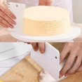 thumbnail image 2 of Alisador de Pasteles, Raspadores para Tartas de Masa Herramienta de Corte Suave Decorativa en el Borde del Pastel de Pastelería, Pala de Pastelería, Espátulas Repostería, 2 of 4
