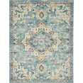 thumbnail image 2 of Nourison Passion Persian Ivory/Light Blue 9' x 12' Area Rug, (9x12), 2 of 8