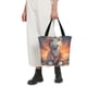 thumbnail image 5 of Balery Starry Sky Cute Horse Bolsa de Hombro con Diseño, Bolsa Grande y Duradera, Bolsa Versátil para Compras, 5 of 6