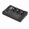 thumbnail image 1 of V80 Live Streaming Sound Card Audio Recording Professional Sound Card Mixer with DJ Mixer Voice Changer Audio Effects, 1 of 7