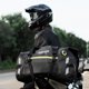 thumbnail image 4 of SULAITE Bolsa de cola de motocicleta impermeable para equipaje de asiento trasero de nailon de gran capacidad Likrtyny Accesorios para autos y motos, 4 of 8