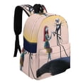 thumbnail image 2 of Love The Nightmare Before Christmas Backpack Schoolbag Multifunctional Adjustable Daypack Student Satchel Unisex Stylish Bookbag Rucksack, 2 of 8