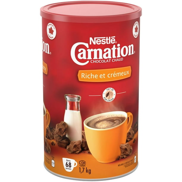 Carnation Chocolat Chaud Riche Et Crémeux Carnation - 25 g