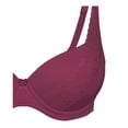 thumbnail image 3 of Bralette Hanes para Mujer, Seamless Triángulo Morado Talla 34B, 3 of 4