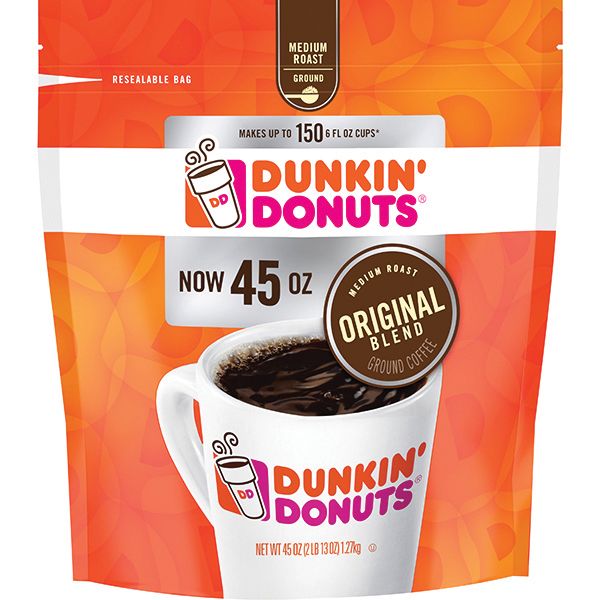 Dunkin' Donuts Ground Coffee, 45 Ounce