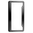 thumbnail image 5 of Tignapoo Black Aluminum Alloy License Plate Frame for American Cars, 31x16x3cm, Includes Mounting Hardware, 5 of 5