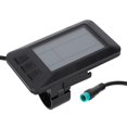 thumbnail image 2 of AMONIDA Bike Speedometer, KT-LCD7 LCD Instrument Bike Odometer, With Waterproof Connector USB Interface For Electric Bike E-bike, 2 of 8
