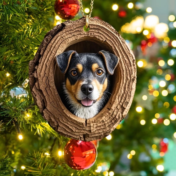 onlyliua ¡ ¡Promoción de Temporada! Adornos Navideños En Animales Adornos Acrílicos En Animales de Todo Tipo